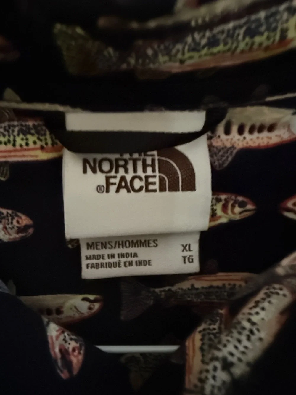 The North Face Men's Baytrail Pattern Short Sleeve Shirt Sz‎ XL
